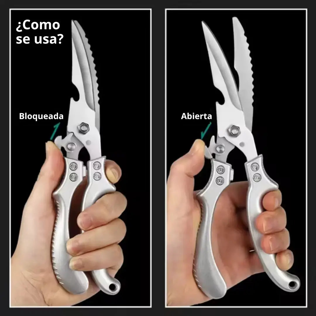 FoodPro™ – Tijeras que hacen fácil despresar carne, cerdo, pescado y más este