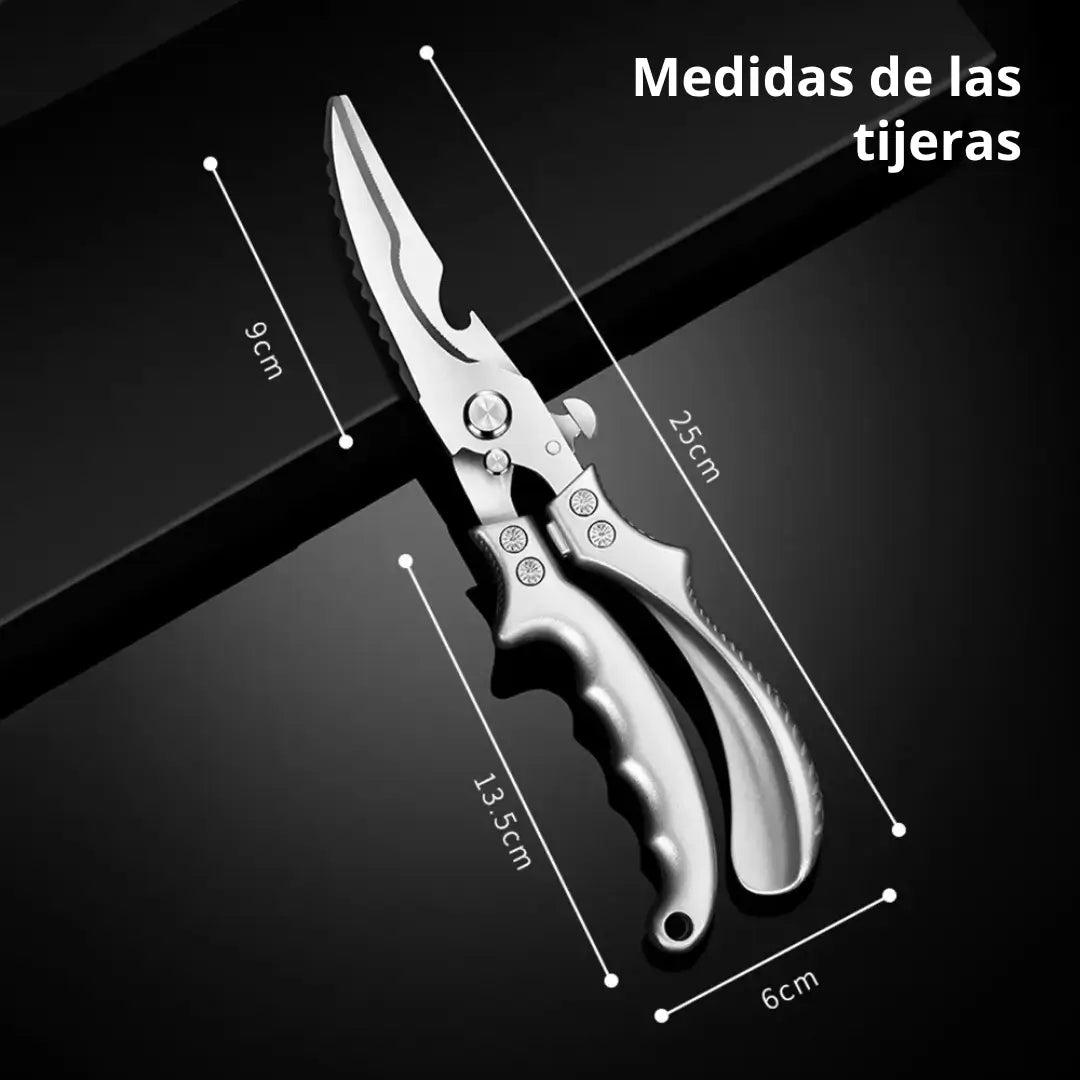 FoodPro™ – Tijeras que hacen fácil despresar carne, cerdo, pescado y más este
