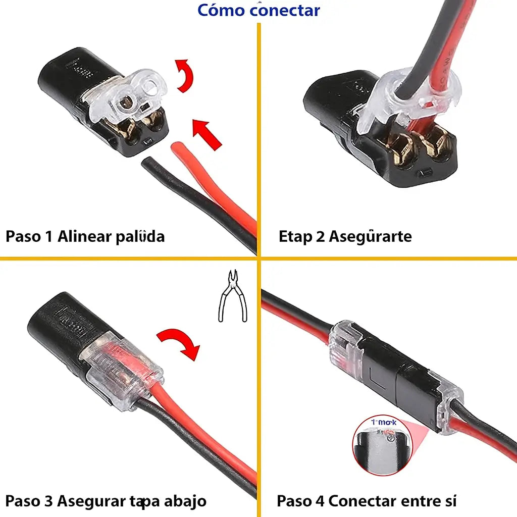 ConectaPro™ – Pack x30 + 20 de regalo bloqueo seguro y conexión rápida