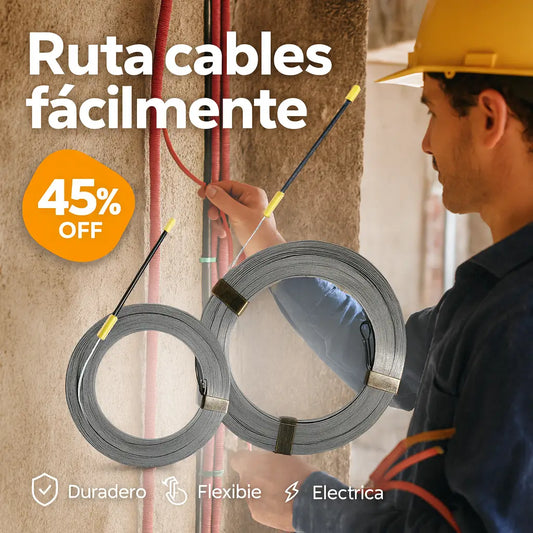 CablePro™ – Guía resistente con 15 metros de control absoluto