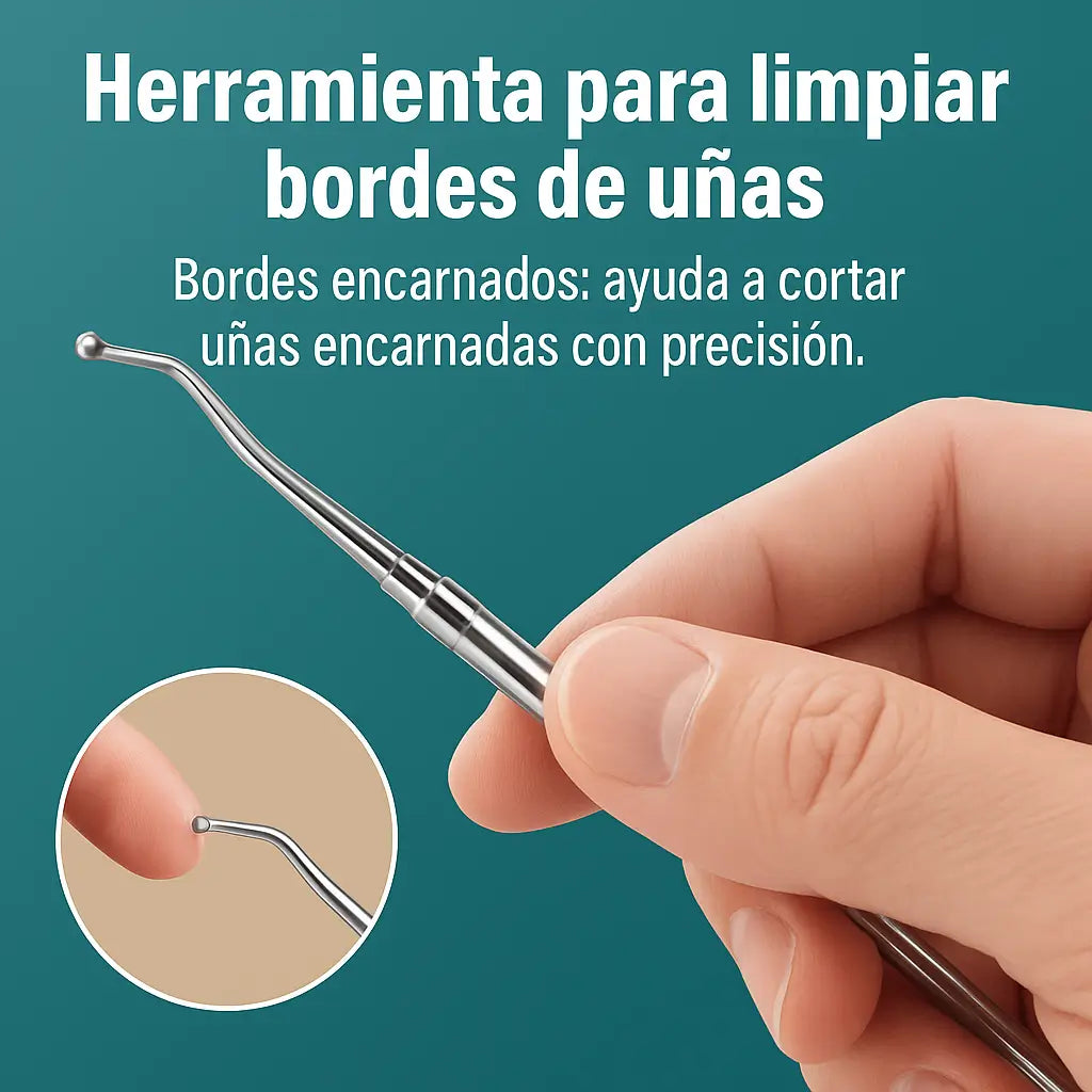 Set Profesional de Cortaúñas de Precisión – Corta sin dolor, sin esfuerzo