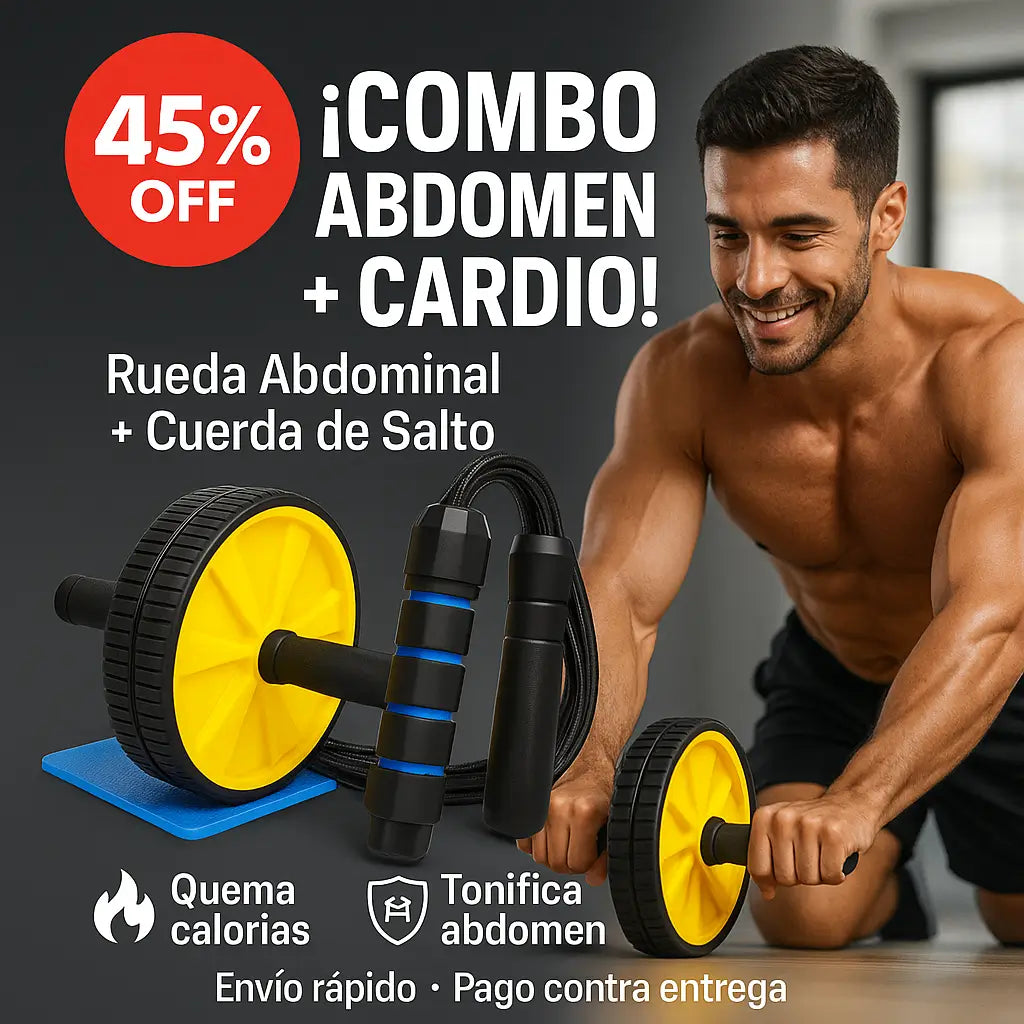 🔥 Potencia tu entrenamiento con el Kit Rueda + Lazo