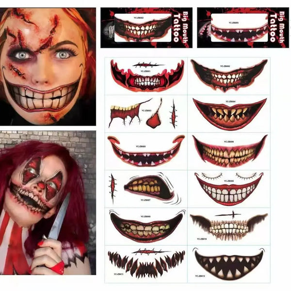 Tatuajes de Sonrisa Espeluznante