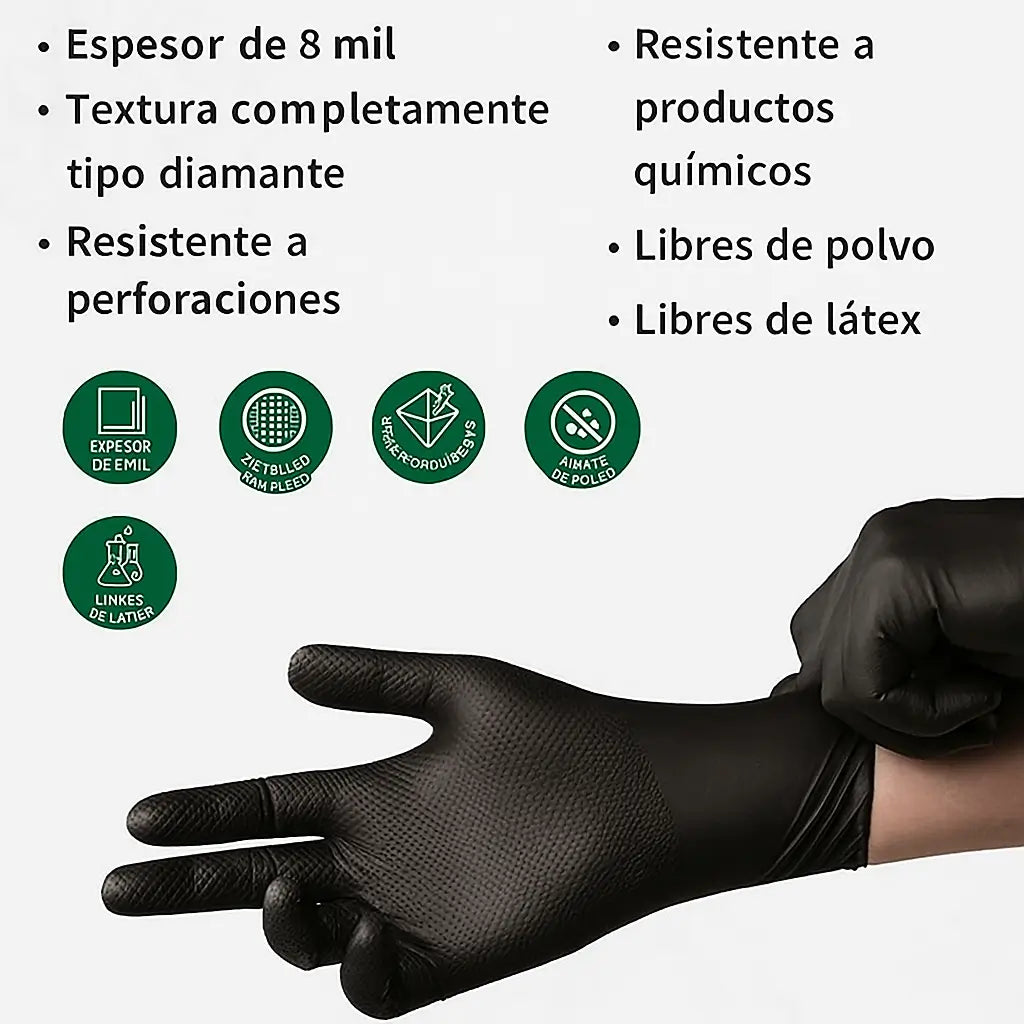 NitrilPro™ – Paga 25 y recibe 50 pares de protección sin látex