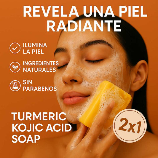 TurmericX™ –¡Llévate 2x1 y potencia tu salud con la fórmula concentrada de cúrcuma y kojic!