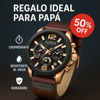 El Regalo que Papá Merece – Curren Día del Padre™ ORIGINAL 1 AÑO GARANTIA MÁS CAJA DE LUJO