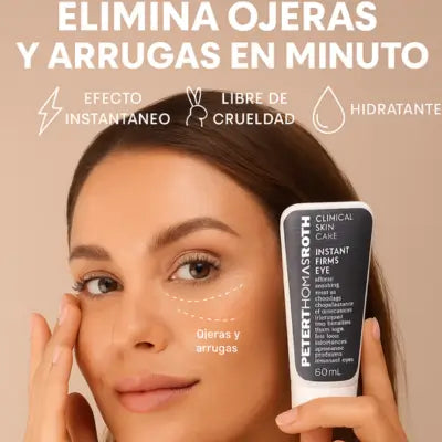 PeterThomas FirmX™ – Ojos sin bolsas y líneas finas ¡en minutos!
