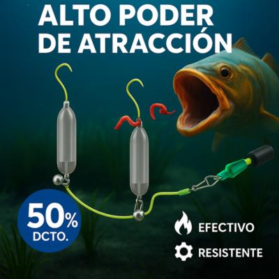 🎣 PredaStrike™ – Señuelo flotante de Doble Carnada compra 5 y lleva 10