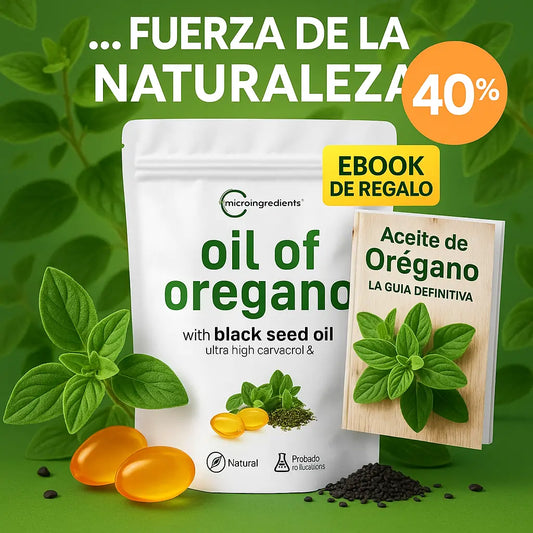 OregaVital™ – Orégano y semilla negra, juntos por tu salud + EBOOK (GRATIS)