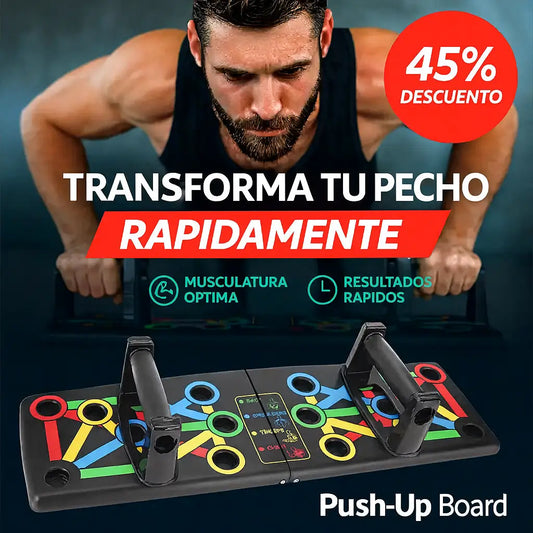 FlexiPro™ Entrena pecho, brazos y espalda en minutos