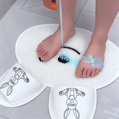 Alfombra Suave para Pies Felices