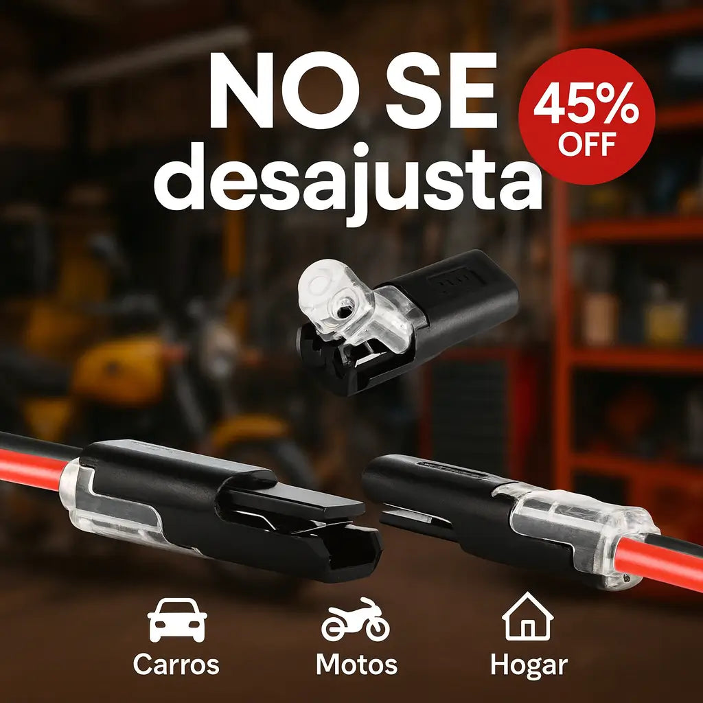 ConectaPro™ – Pack x30 + 20 de regalo bloqueo seguro y conexión rápida