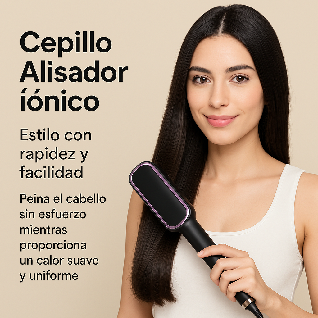 LissPro™ – Alisa como una plancha, cuida como un cepillo.