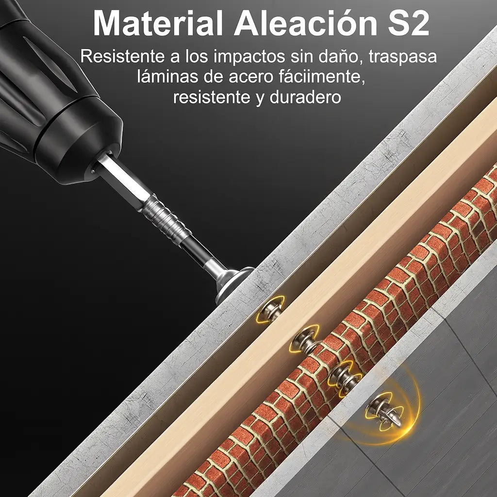 TorqueMax™ Atornilla firme y sin resbalones | COMPRA 4 LLEVA 6