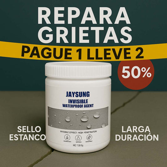 IRON SEAL® – 2x1 Impermeabilizante Profesional para Filtraciones y Grietas color transparente