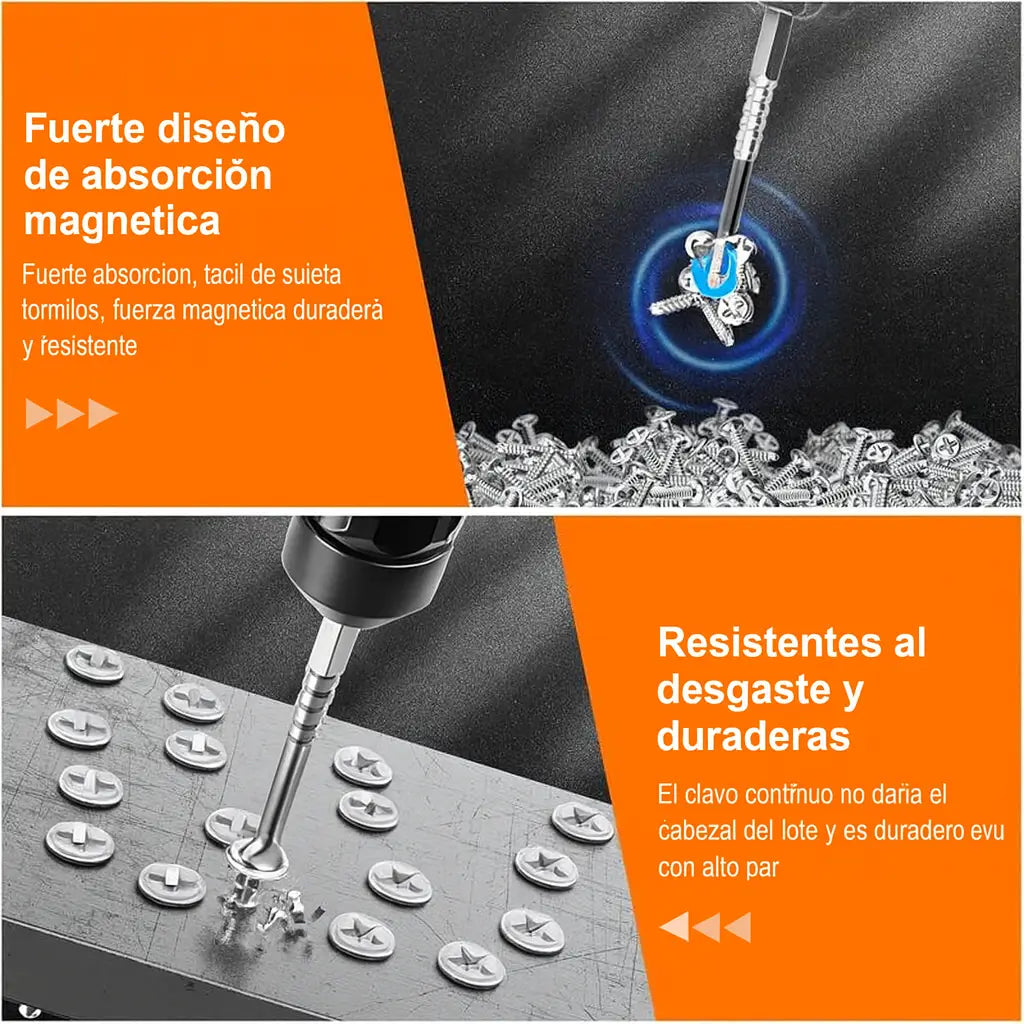 TorqueMax™ Atornilla firme y sin resbalones | COMPRA 4 LLEVA 6