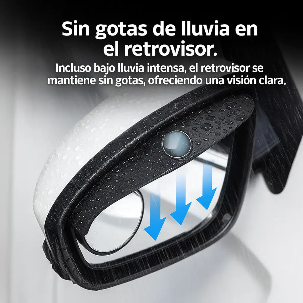 Visión360™ – Retrovisor 2x1 con protección contra lluvia y puntos ciegos