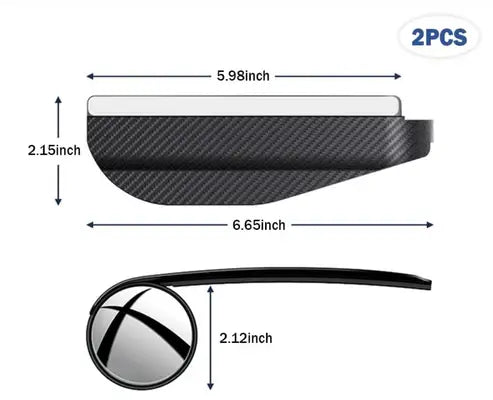 Visión360™ – Retrovisor 2x1 con protección contra lluvia y puntos ciegos