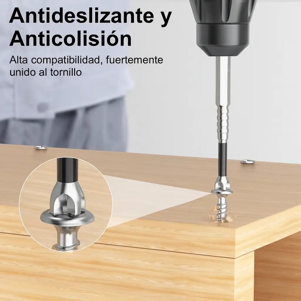 TorqueMax™ Atornilla firme y sin resbalones | COMPRA 4 LLEVA 6