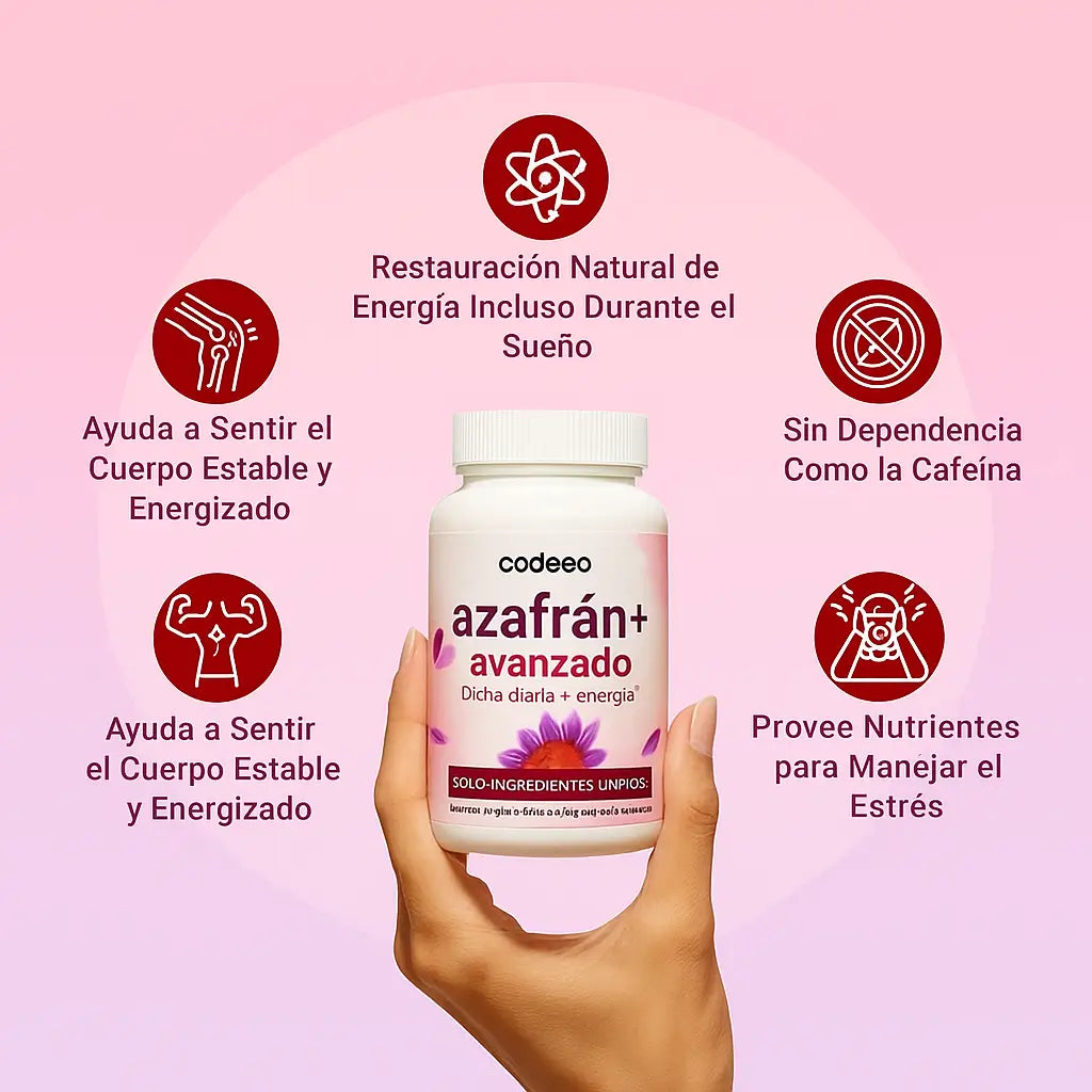 SaffronGlow™ – El suplemento natural que equilibra tu ánimo y potencia tu bienestar diario.